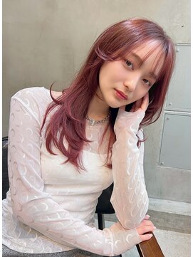 メルト 新宿(Melt) Melt【新宿】チェリーピンク×ナチュラルレイヤー