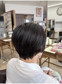 軽やかショートヘア
