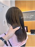 透明感たっぷりグレージュカラー♪