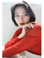 ヘアリラクゼーション クインズベリー(Hair Relaxation Queen's Berry) 大人カジュアルボブ