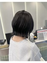 ロンドリゼル 札幌(Lond RiseL) オリーブグレー/前髪/ボブ/マロンベージュ/レイヤーカット/小顔