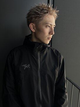 ソーレ(sole) ハイトーンスパイキーショートメンズカット刈り上げバーバー