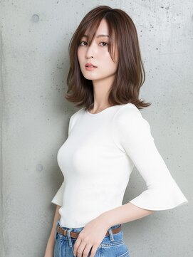 ヘアアンドメイク ニューヨーク ニューヨーク 長岡天神店(Hair&Make NYNY) セミディ×レイヤー×ボブ×モカブラウン