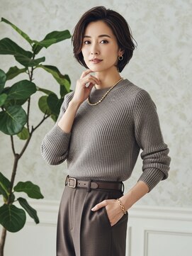 白髪ぼかし/白髪染め/オーガニックカラー/白髪/鳥取市/鳥取