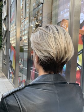 トリコ アヴェダ ららテラス北綾瀬(tricot AVEDA) ショート/ダブルカラー/ブリーチ/デザインカラー