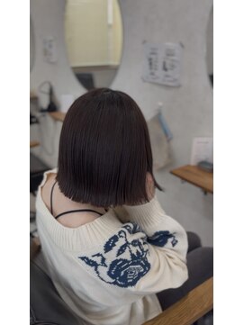 パーセンス(Pursense) 彫刻カット/ボブ