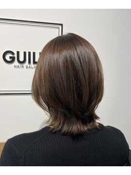 ギルド 東久留米店(GUILD) 一番人気のレイヤーボブ