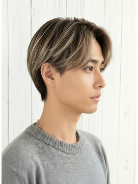 メンズヘアーログ 錦糸町(Men's hair L.O.G) ナチュラルセンターパート