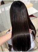 レイヤーカット髪質改善縮毛矯正酸性ストレート