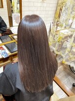 ルスト 成増店(Lust) 髪質改善ケアカラー/「ショコラベージュ」