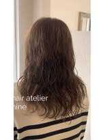 ヘアアトリエ ナイン 岡部店(hair atelier nine)&nbsp;ヘッドスパ/チェリーレッド/ハイレイヤーウルフ/髪質改善/福島市