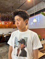 エディ(Edy)&nbsp;スパイキーショートメンズ刈り上げボックスショート眉毛カット