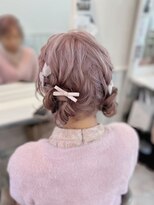 ヘアセットサロン ミント(Hair set salon MINT)&nbsp;ルーズツインお団子