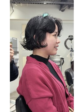 ナヌーク ダイカンヤマ(nanuk daikanyama) ニュアンスボブパーマ