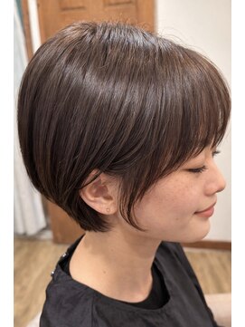 ヘアーアンドメイク ピース(hair&make Peace by Co:Co) 髪質改善カラー~ショートボブ~