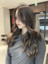 キーン 吉祥寺店(keen)&nbsp;グレージュ×レイヤーカット