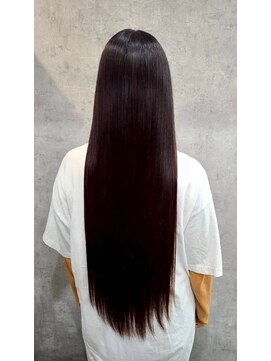 ポリマン 西新井(poliment) 見惚れる様な艶髪スーパーロングヘアストレート 潤うケアTr