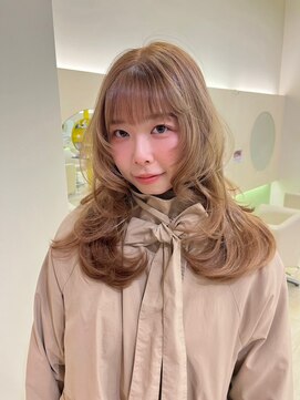 アッシュ 名駅(ASCH) レイヤ×ベージュカラー