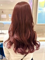 クララ ヒロシマセカンドフロア(CLALA Hiroshima 2nd floor)&nbsp;透明感カラー／ピンクレッドブラウン／ロング