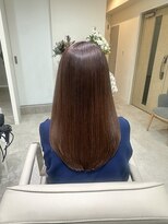 レイネ 人形町(Rayne') ダークパープル/ナチュラルショート/夏のヘアアレンジ/人形町