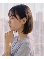 クーム バイ エント(kuum by emt)&nbsp;ギリギリくくれる長さの肩につかない短めボブ