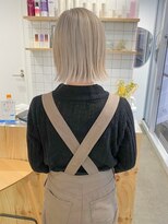 アルボ バイ ミラ 心斎橋(ARVO by MILA)&nbsp;心斎橋/ブリーチ/ケアブリーチ/レイヤーカット/ミルクティー