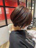カシータフロル 岐阜北方店(Casita flor)&nbsp;岐阜/大人ショートボブ/丸みショート/マッシュ/北方/白髪染め