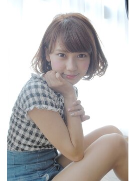リッコ 横浜(ricco) 可愛いの王道ふんわりボブ