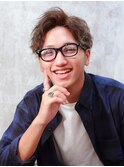 【warmth(大槻)】アッパーバングにうねりパーマ
