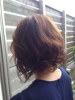ベルーガ ふわふわ前下がりボブ