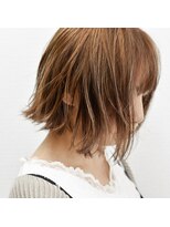 ハートランド(heart land)&nbsp;【ハイライト】外ハネボブ×透明感×ミニボブ
