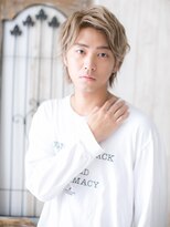 モッズヘア メン 新所沢店(mod's hair men)&nbsp;ワイルドアップバングのハイトーン・ネオウルフA