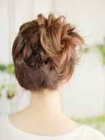 ヘアメイク ナル(hair make nalu)&nbsp;プチオシャレなアップスタイル