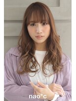 ナオシ トレス 富雄店(nao*c tres)&nbsp;【nao*c tres富雄】ゆるふわウェーブ大人可愛いベージュカラー☆