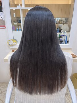 ユニティ 戸塚店 ツヤツヤロングストレート【戸塚/髪質改善/白髪予防】