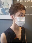【新宿penelope】ツーブロック　マッシュショートくせ毛カット！