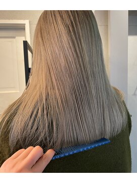 ベンジー 学芸大学店(benji) 個性派ハイトーン◎ホワイトベージュ