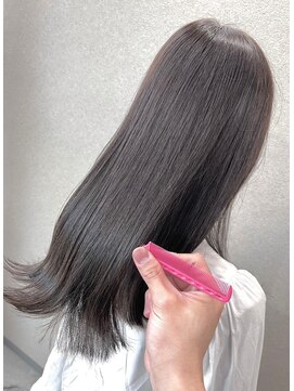 スラッシュ(SLASH) 髪質改善/グレージュ/透明感カラー/ナチュラル/