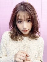 レーヴバイロンド 仙台(Reve by Lond) 韓国風シースルー前髪大人ガーリーレイヤーくびれヘア巻き