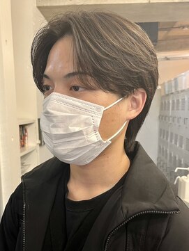 ディバイン 船橋店(divine) センターパートニュアンスパーマスパイラルパーマメンズパーマ