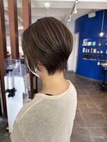 ブルー(blue)&nbsp;ショートボブ