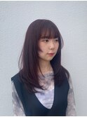 顔まわりレイヤー/ラベンダーカラー