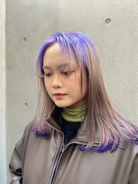 ヴァーディ オモテサンドウ(Vardy omotesando) 裾カラー・グラデーションカラー・デザインカラー