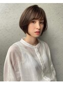 大人気ショートボブ