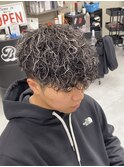 スペインカール×ホワイトハイライト