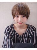 【畑中正敏】丸みショート/小顔ショート/ひし形ショート
