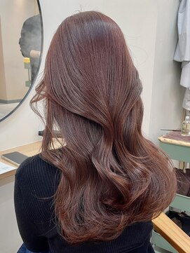 シビバイレボ(CIBI by revo) セミディ/ナチュラルレイヤーカット/ピンクブラウン[船橋]