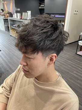 アンチ ブーン(ANTI boon) くせ毛風メンズヘア