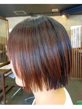 ビューティアンドスパ ガガ(GAGA) ボブ風味のショートカット♪