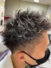 メンズカット＋ツイストスパイラルパーマ